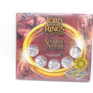 Lord of the Rings - The Two Towers Reel Coinz Coin Set Royal Canadian Mint NEW